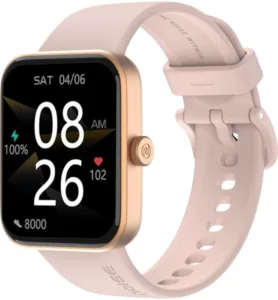 NoiseFit Caliber 3 Go - Pink Strap