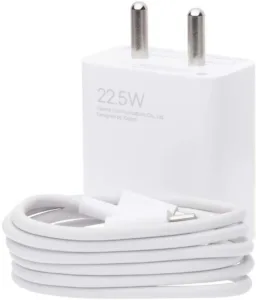Mi 22.5 W Quick Charge 3 A Wall Charger for Mobile with Detachable Cable (White, Cable Included)