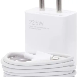 Mi 22.5 W Quick Charge 3 A Wall Charger for Mobile with Detachable Cable (White, Cable Included)
