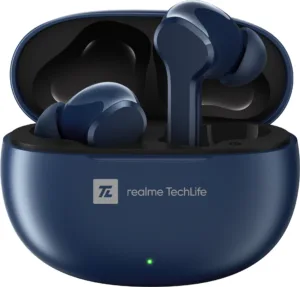 realme Techlife Buds T100 with up to 28 Hours Playback & AI ENC for Calls Bluetooth Headset