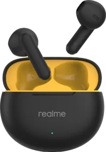 realme Buds T01 with 13mm Driver, AI ENC for Calls - Black