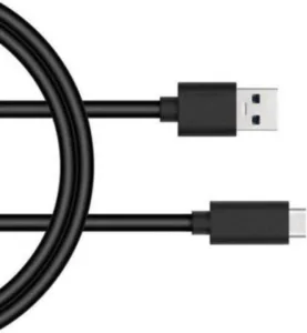 REDMI USB Type C Cable 2 A 1 m Type C Data & Charging Cable 120 cm (Compatible with All Moble, and All type C Mobile, Black, One Cable)