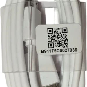 USB Cable 1 m V8 For Xiaomi, Redmi & MI (2.5 Amp, 1 Meter, White)